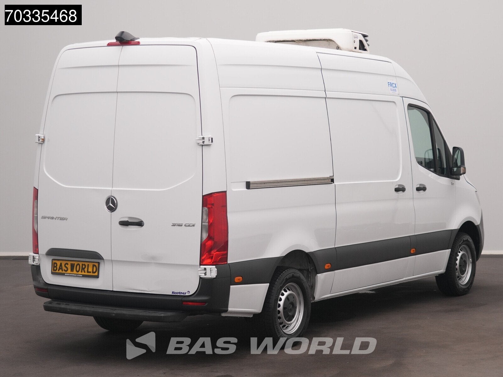 Mercedes Sprinter 316 CDI Automaat Kerstner Koel/Vrieswagen, Auto's, Stof, Gebruikt, Euro 6, 4 cilinders