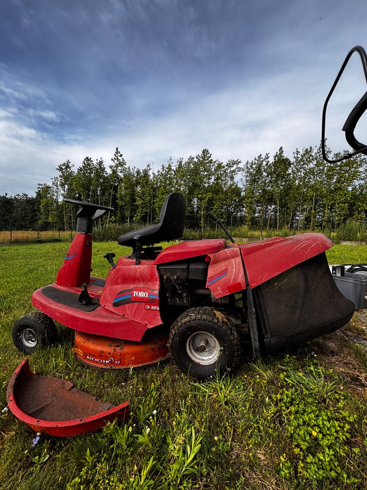 Toro zitmaaier starter stuk. Ophalen aub, Tuin en Terras, Zitmaaiers, Ophalen, Gebruikt, Versnellingen, 90 tot 120 cm