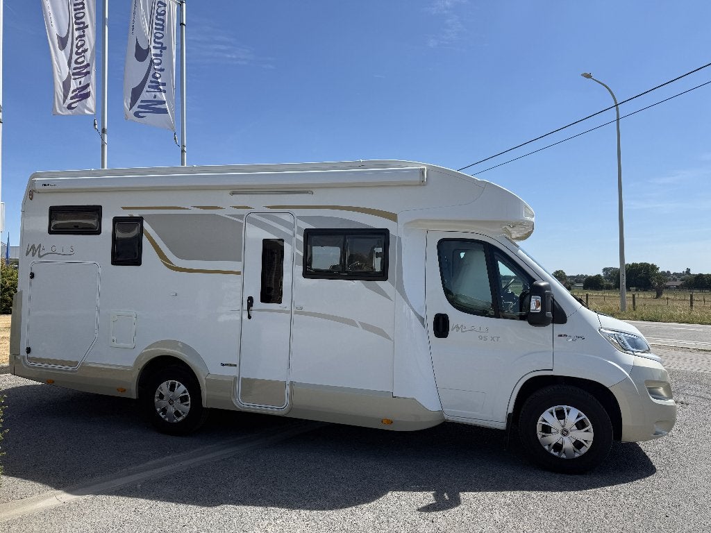 CI Magis 95 XT | Solar | Topstaat, Caravans en Kamperen, Fiat, 6 tot 7 meter, Bedrijf, Elektrische ramen