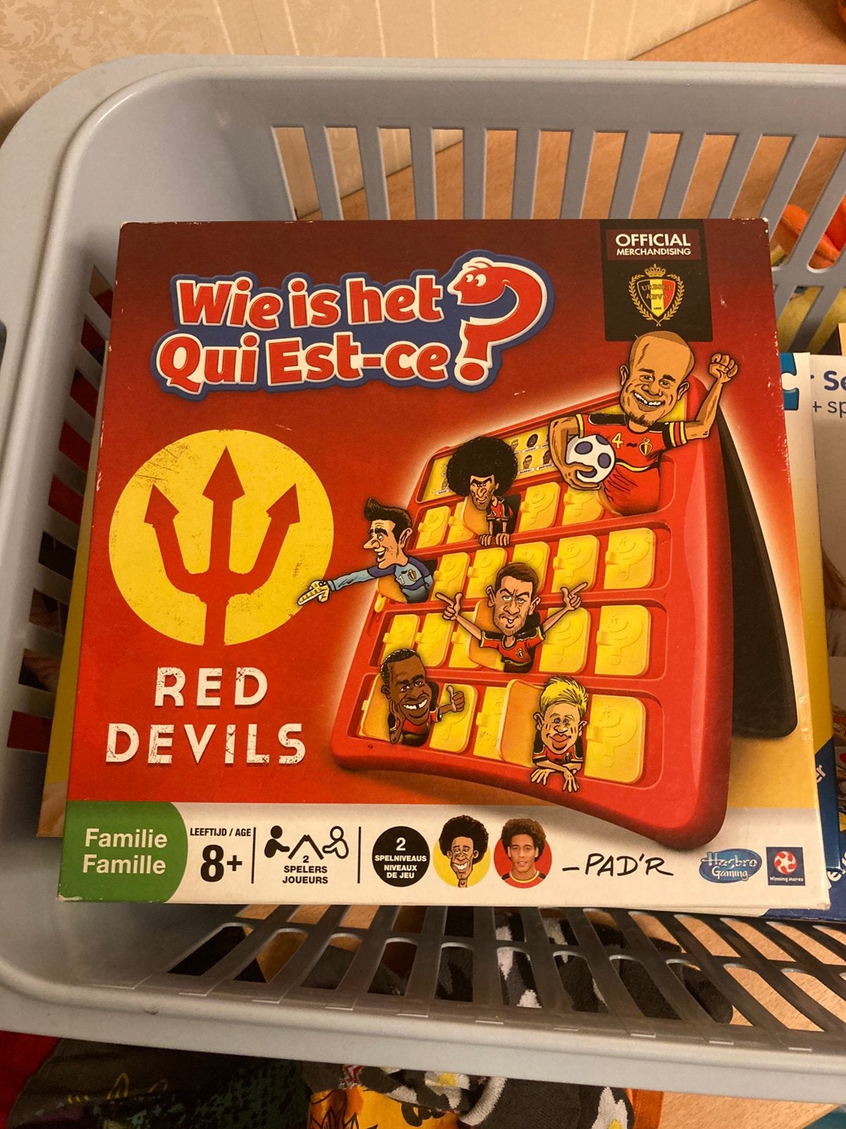 Wie is het, Rode Duivels, Hobby en Vrije tijd, Verzenden, Zo goed als nieuw