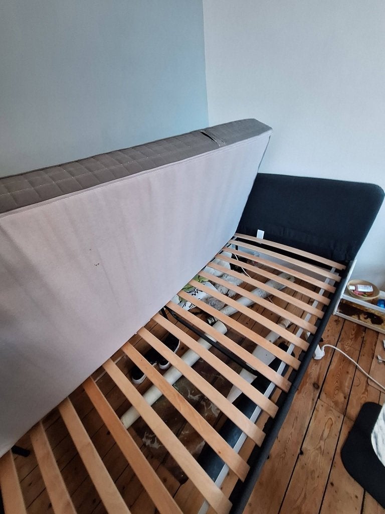 Lit et matelas 1place Ikea, Neuf, 85 à 100 cm, 180 cm ou plus, Enlèvement
