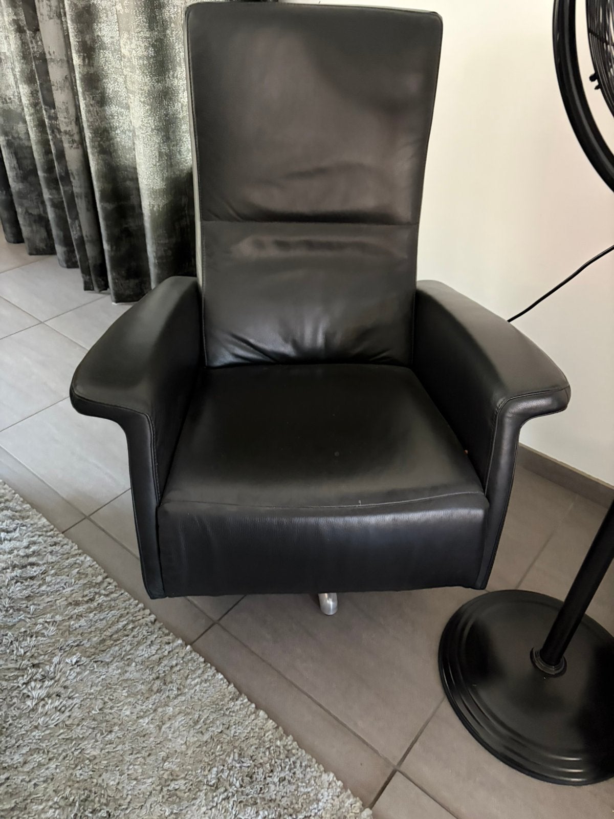 Relaxfauteuil. Zwart, Enlèvement, Comme neuf