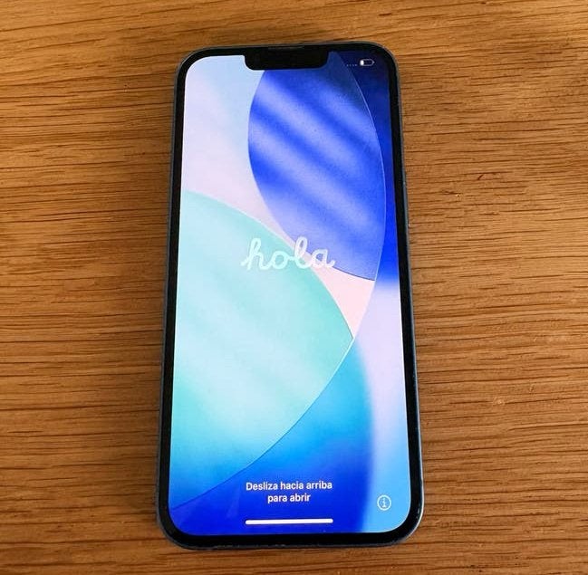Blauwe iPhone 13, 128GB, Telecommunicatie, Ophalen of Verzenden, Blauw, Zonder abonnement, Touchscreen