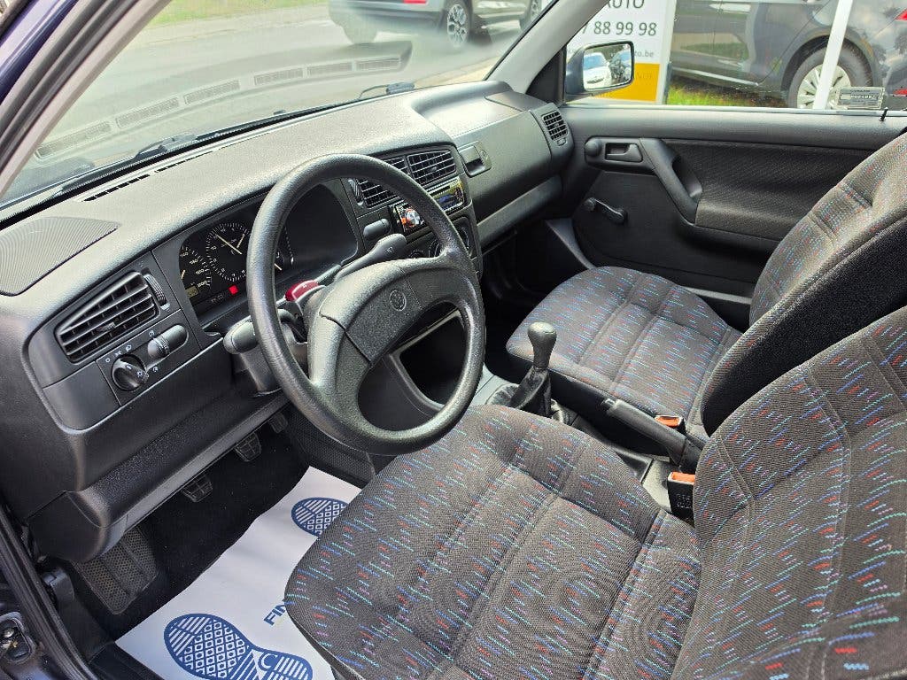 VW Golf 3, 1.4i, 11/1992, 77.530km, Oldtimer, Keuring VVK, foto 10