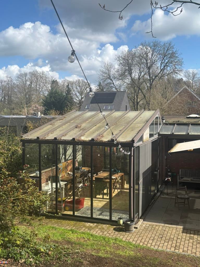 Veranda met schuifdeur en zijdeur, Ophalen, Gebruikt, Veranda