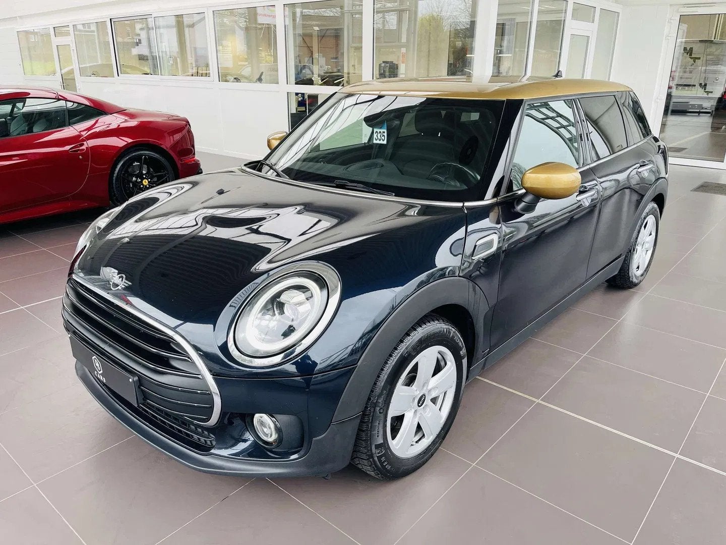 MINI Clubman One D 1.5 D * GARANTIE + GPS + LED + AIRCO *, Auto's, Stof, Gebruikt, 1465 kg, 107 g/km