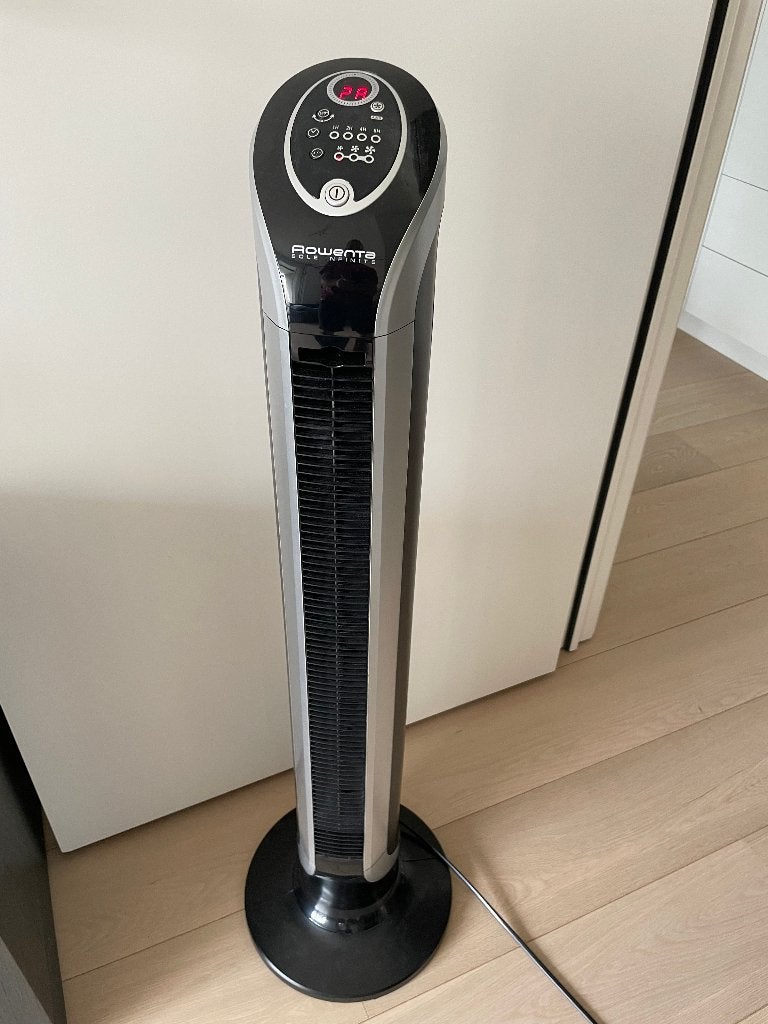 Ventilateur colonne ROWENTA - presque comme neuf, Electroménager, Ventilateurs, Utilisé, Ventilateur tour, Ventilateur avec télécommande