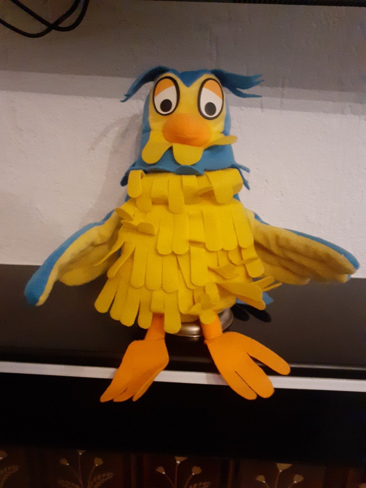 meneer de Uil fabeltjeskrant handpop, Ophalen of Verzenden