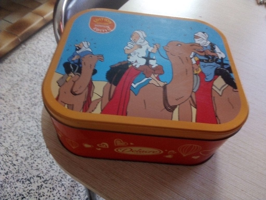 Boîte tintin, Collections, Enlèvement, Utilisé, Biscuits, Autres marques