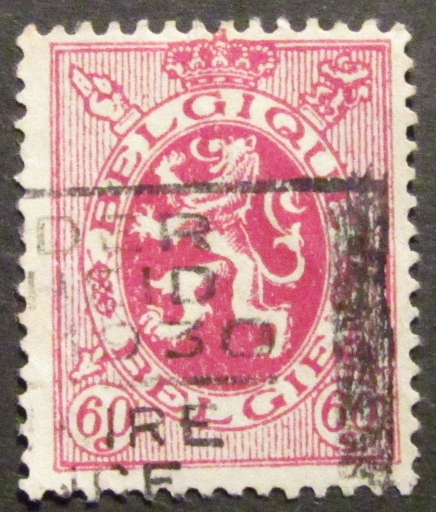 60 centimes estampillés OBC 286a, Enlèvement ou Envoi, Affranchi, Timbre-poste, Autre