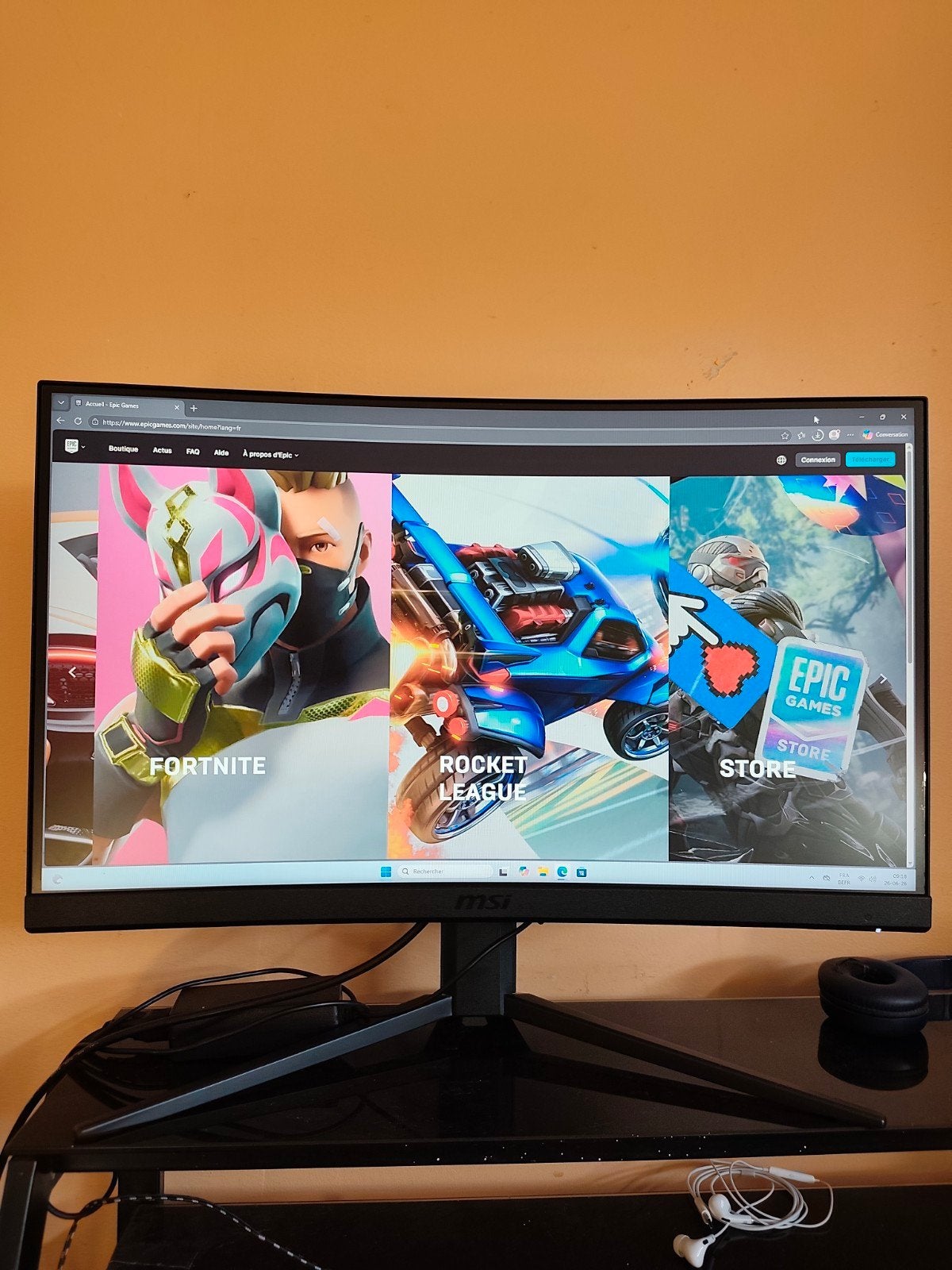 Pc gamer complet, Informatique & Logiciels, Moniteurs, Gaming, Enlèvement