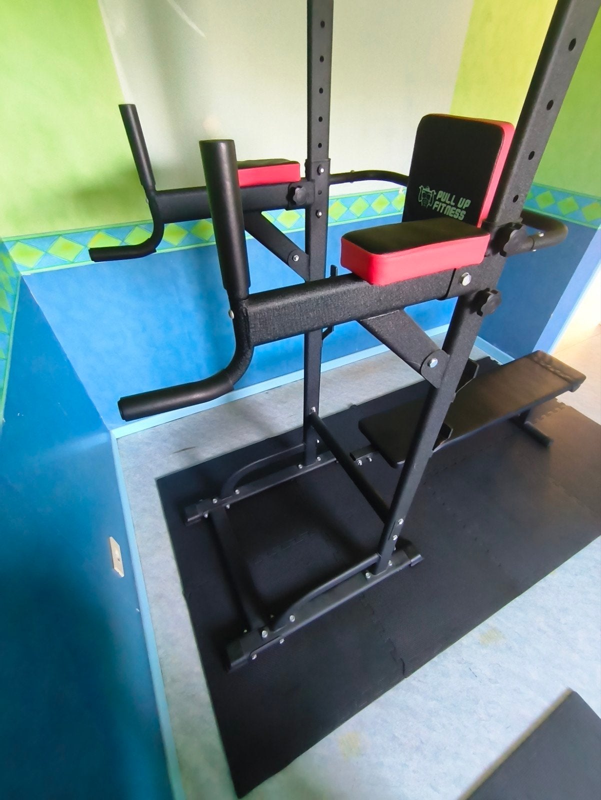COMPLETE SET VOOR THUISGYM – PULL UP FITNESS, Sport en Fitness, Ophalen of Verzenden, Halterstangen
