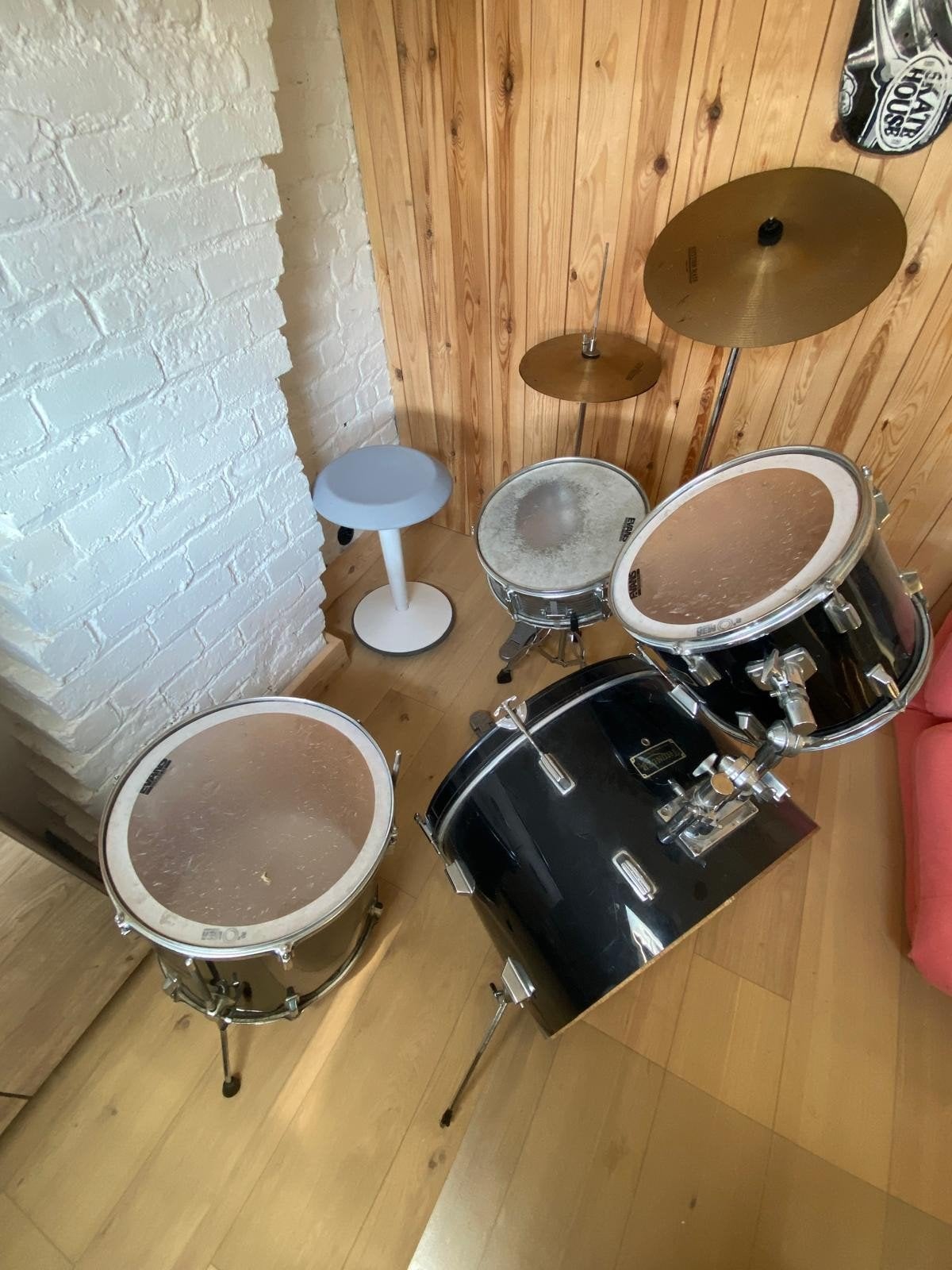 Drumstel Thunder, Ophalen, Gebruikt