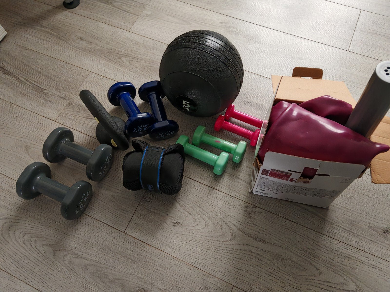 Fitness materiaal, Sports & Fitness, Enlèvement, Utilisé, Haltère