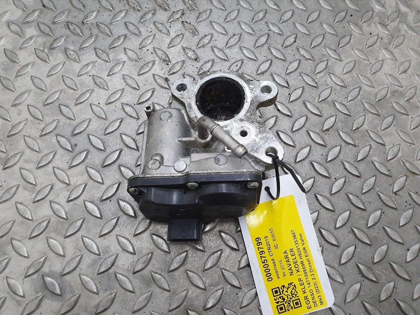 NISSAN NAVARA EGR KLEP / KOELER 2016, Ophalen of Verzenden, Gebruikt, ARN erkend