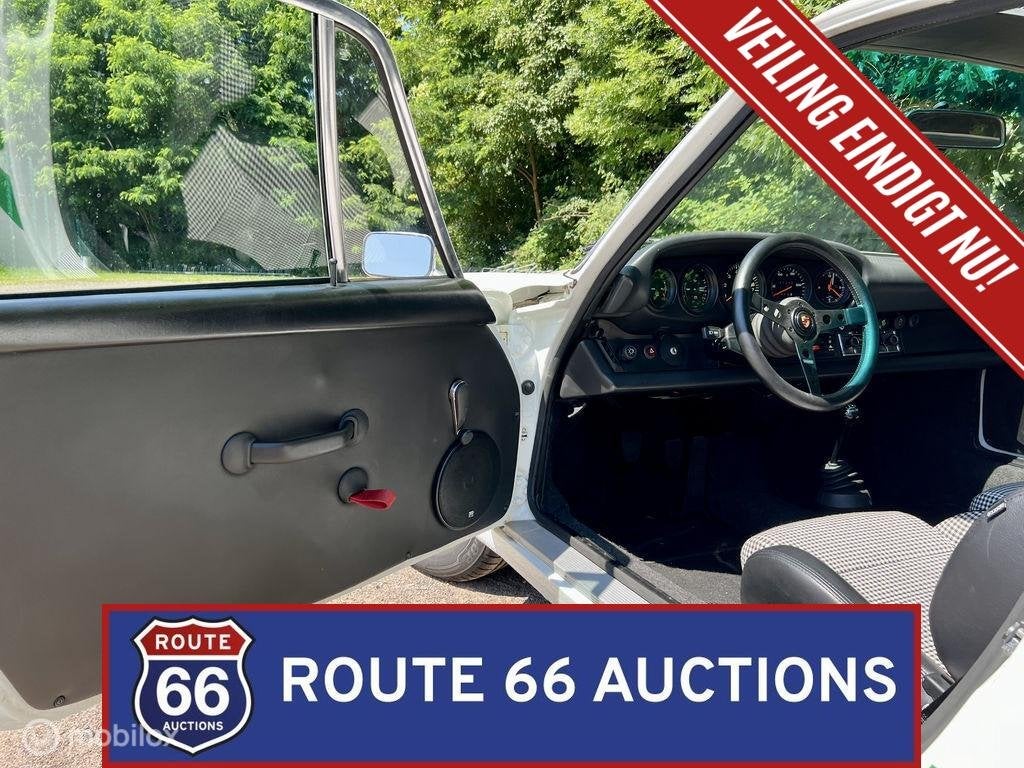 Porsche 911 | 1977 | Route 66 Auctions, Auto's, Zwart, Bedrijf, Overige carrosserie, Porsche