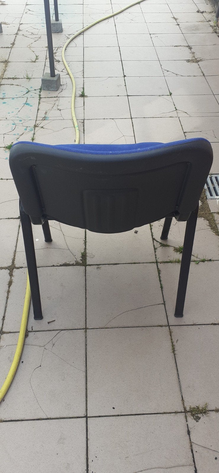 bureau stoelen 4stuks blauw, Huis en Inrichting, Ophalen, Blauw