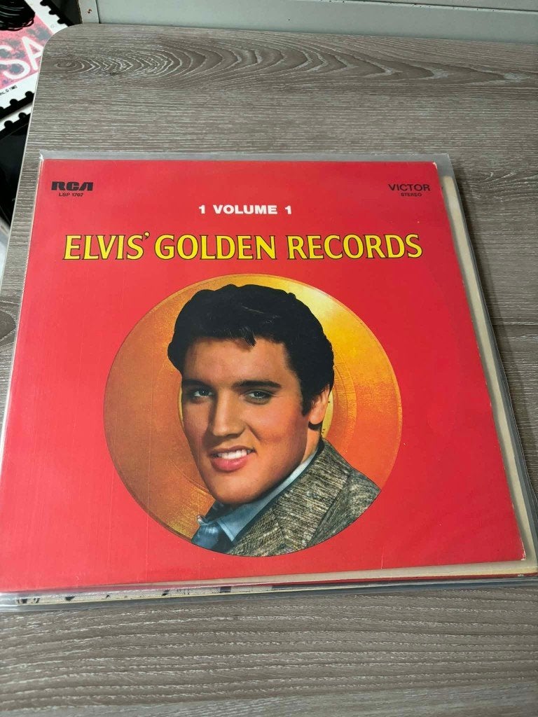 Elvis lp, Elvis golden records volume 1, Duitse persing,, Gebruikt, Ophalen of Verzenden, Rock-'n-Roll, 12 inch
