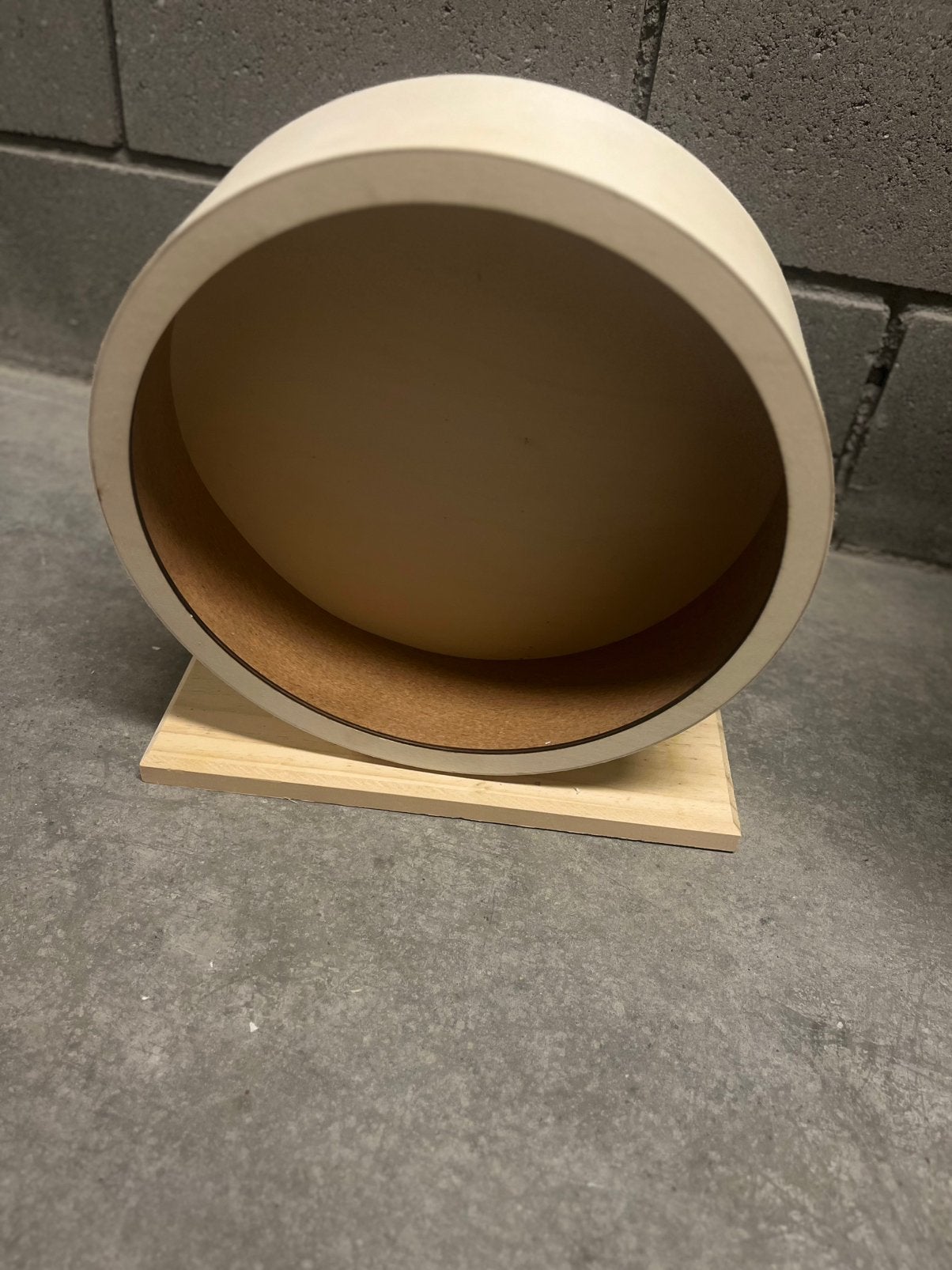 Houten loopwiel hamsters, Ophalen, Zo goed als nieuw