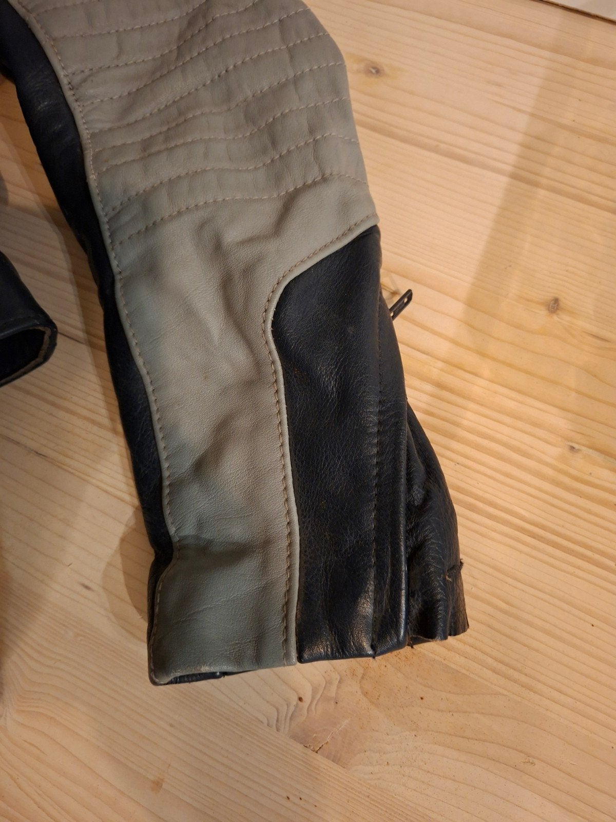 VINTAGE leder BMW motorjas maat M, Motoren, Ophalen