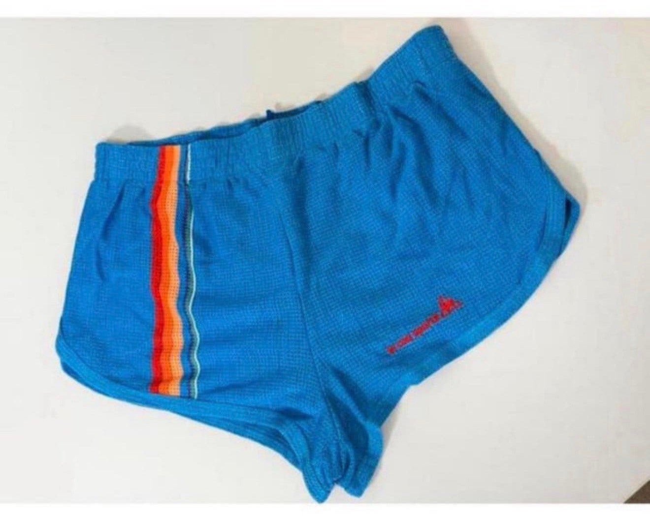 Pantalon sport vintage Le Coq Sportif en maille pour femmes, Enlèvement ou Envoi, Comme neuf, Taille 36 (S), Bleu