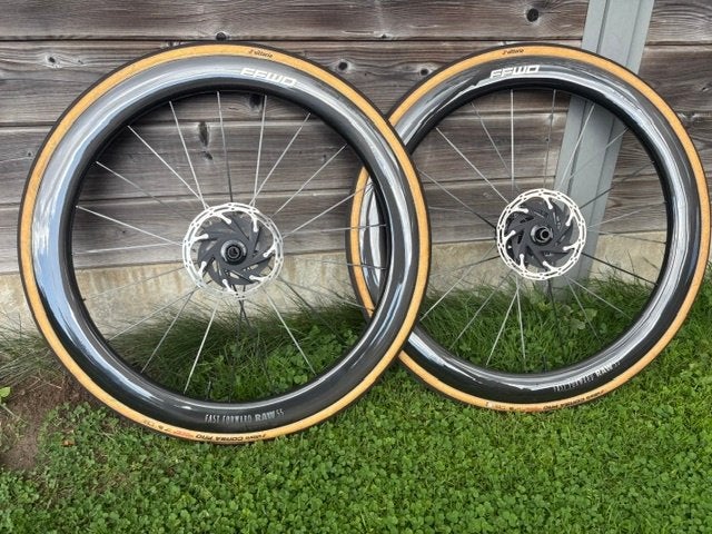 FFWD Raw 55 carbon wielset - in nieuwstaat!, Wiel, Ophalen of Verzenden, Carbon, FFWD