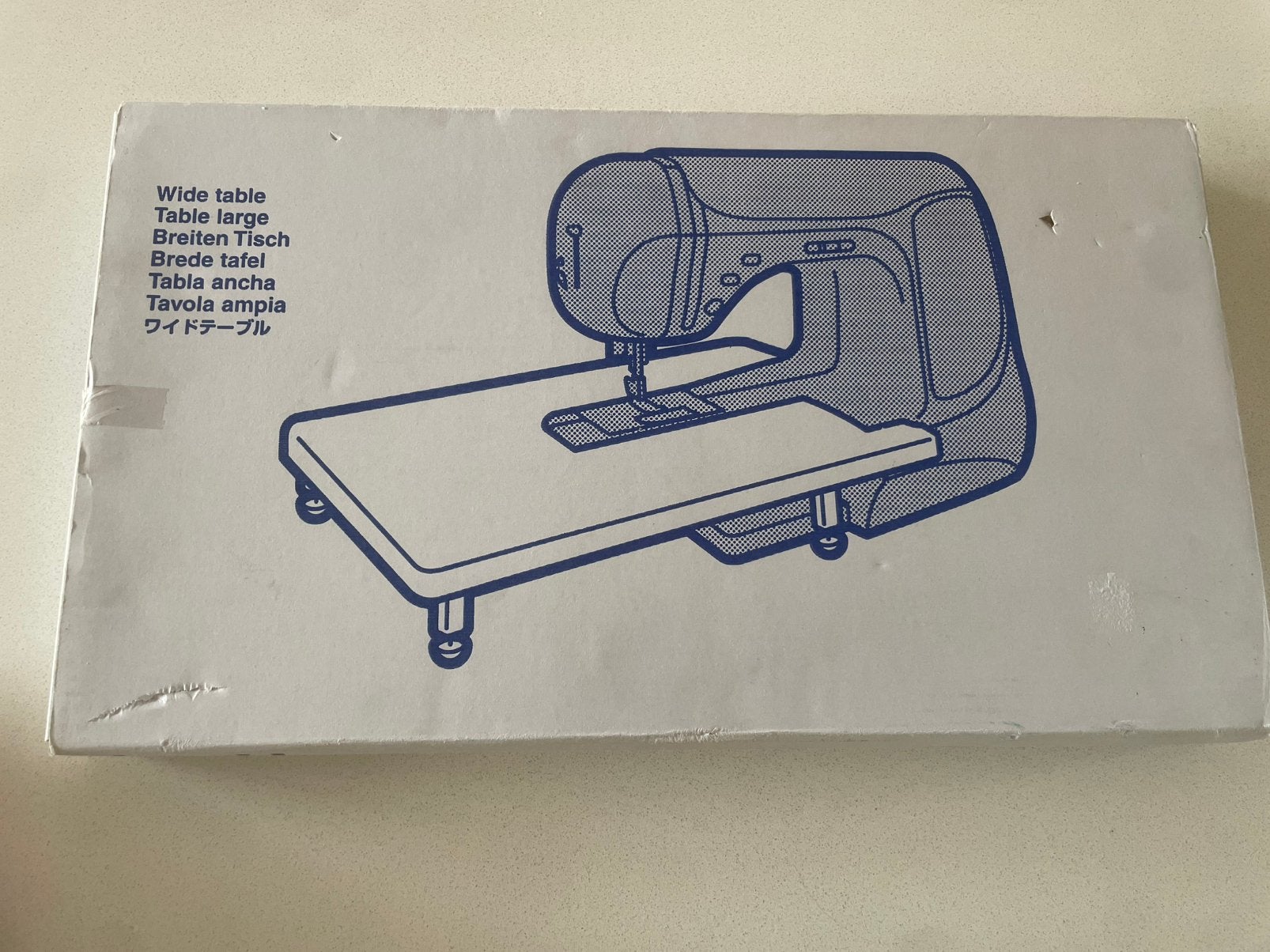 Brother aanzettafel naaimachine, Ophalen of Verzenden, Zo goed als nieuw