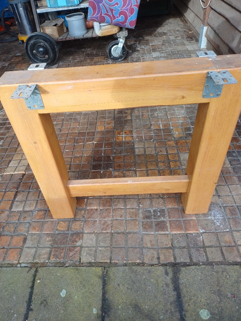 Table longue, Maison & Meubles, Comme neuf, Enlèvement, 50 à 100 cm, Chêne