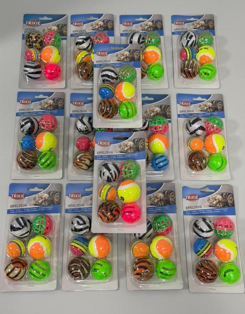 Jouets pour chats Trixie 6 pièces de 14 ensembles (LOT), Animaux & Accessoires, Jouets pour chats, Neuf, Ballon de jeu, Enlèvement ou Envoi