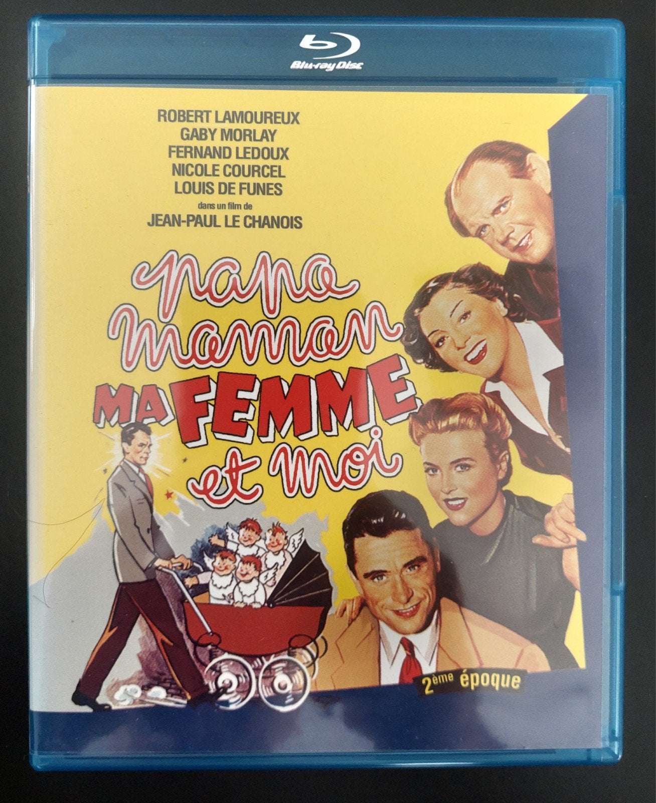 Blu-ray papa, mama, mijn vrouw en ik (Louis de Funes,...), Ophalen of Verzenden, Blu-ray