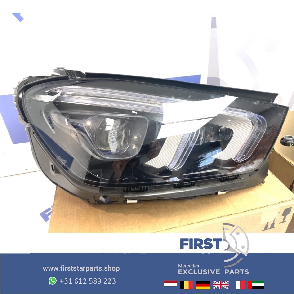 V167 C167 GLE 63 AMG RECHTER KOPLAMP LED MULTIBEAM RECHTS or