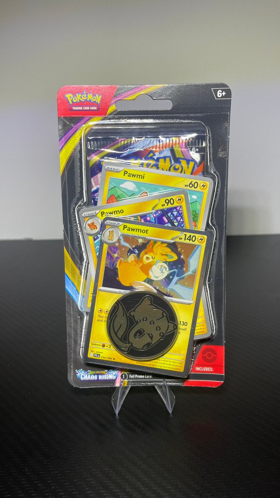 Jeu de cartes à collectionner Pokémon Chaos Rising, Envoi, Neuf, Plusieurs cartes