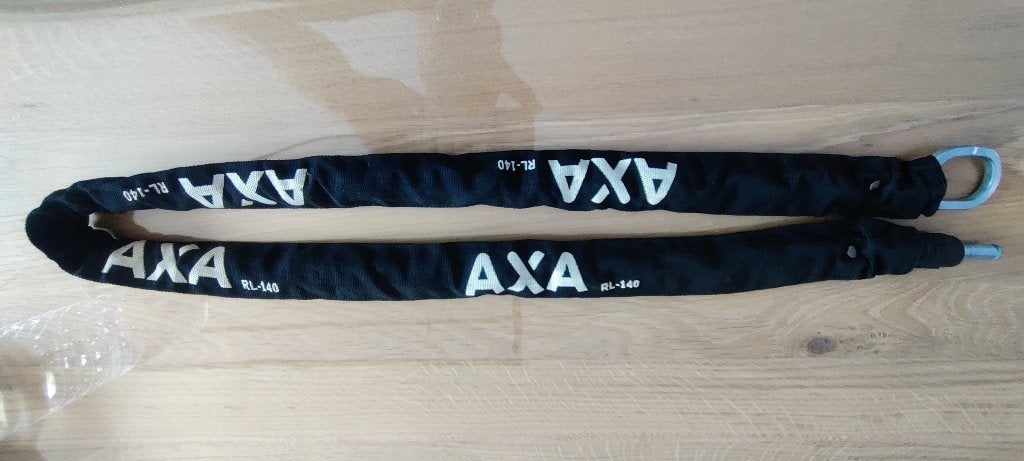 AXA RL-140 Insteekketting., Ophalen, Zo goed als nieuw, Kettingslot