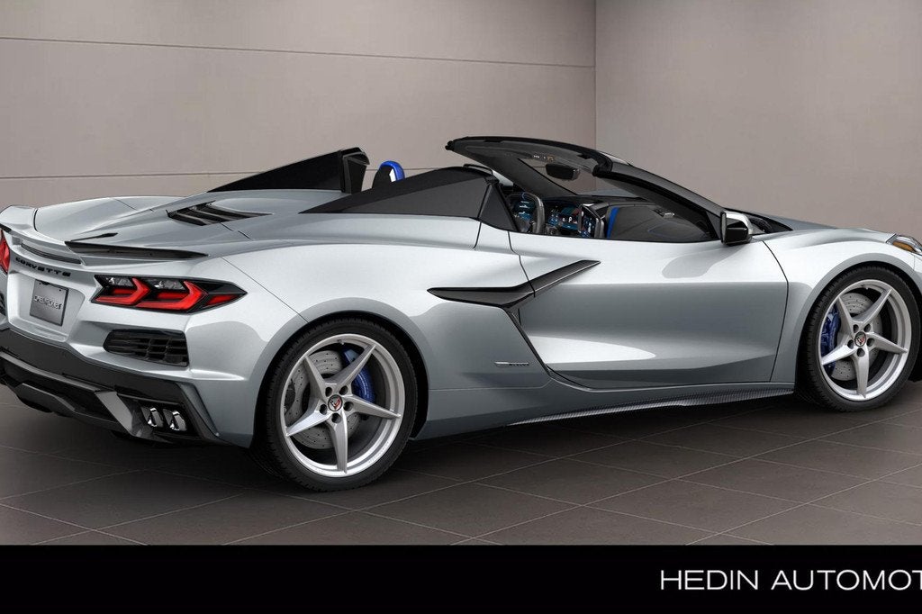 Chevrolet Corvette C8 E-Ray Convertible Automaat 3LZ Package, Autos, Neuf, Argent ou Gris, Achat, Entreprise