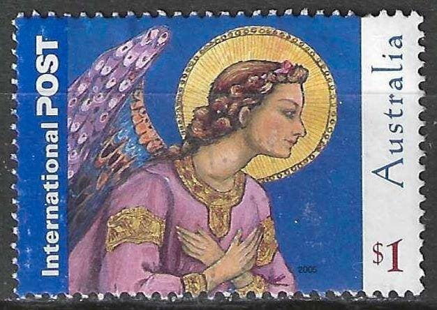 Australie 2005 - Yvert 2393 - Adoring Angel. (1ER), Timbres & Monnaies, Timbres | Océanie, Affranchi, Envoi