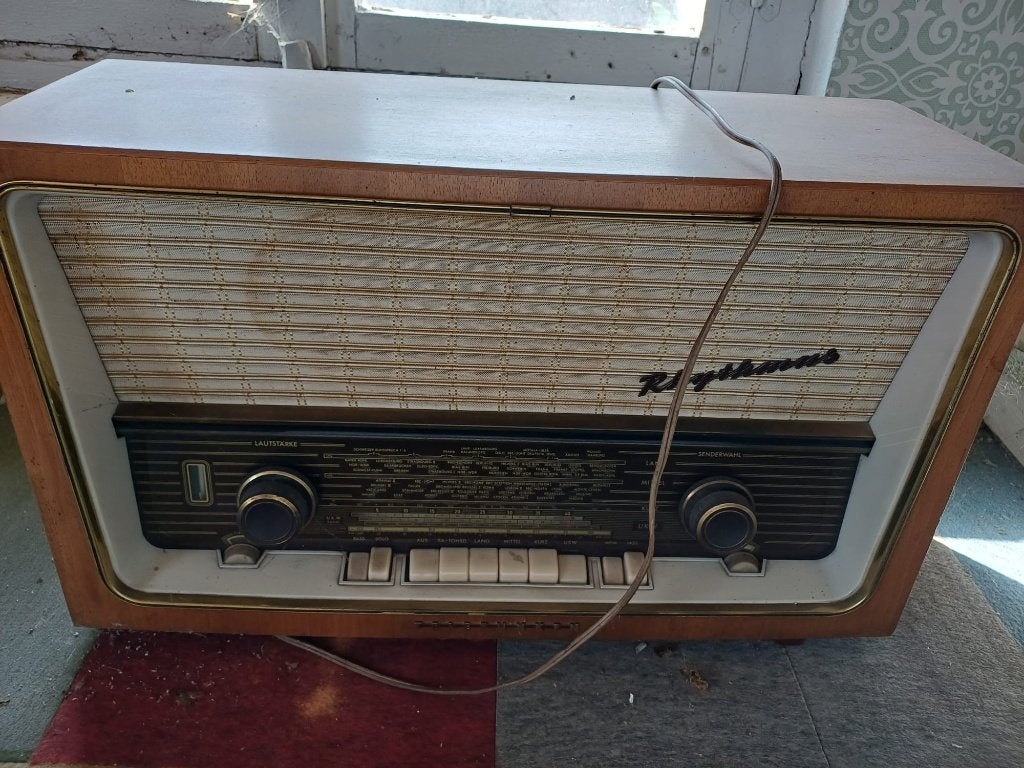 antieke radio, Ophalen, Gebruikt, Radio