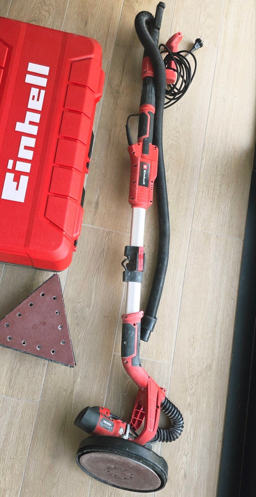 Ponceuse girafe Einhell TE-DW 225 X Expert avec coffret, Bricolage & Construction, Enlèvement, Comme neuf, 600 à 1200 watts, Autres types