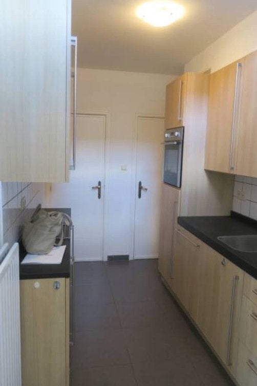 Keuken met granieten blad & toestellen, Huis en Inrichting, Ophalen, Gebruikt, Graniet of Steen