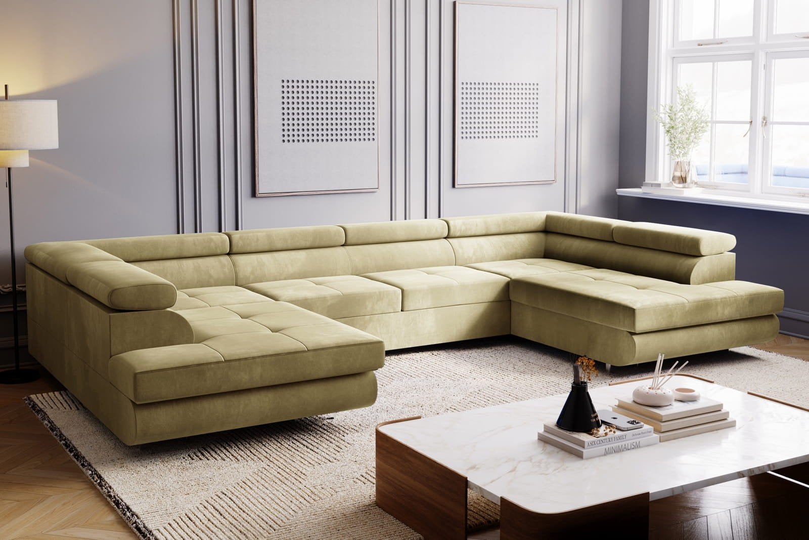 canapé angle xl convertible, Maison & Meubles, Envoi