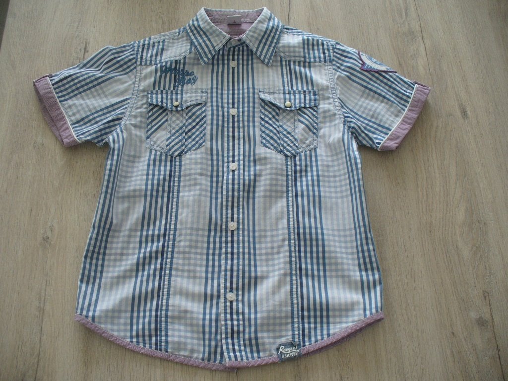 Hemd S.Oliver maat 140, Enfants & Bébés, Garçon, Enlèvement ou Envoi, Chemise ou Chemisier, Comme neuf