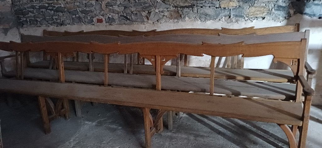 3 bancs d eglise de 3,45m, Enlèvement