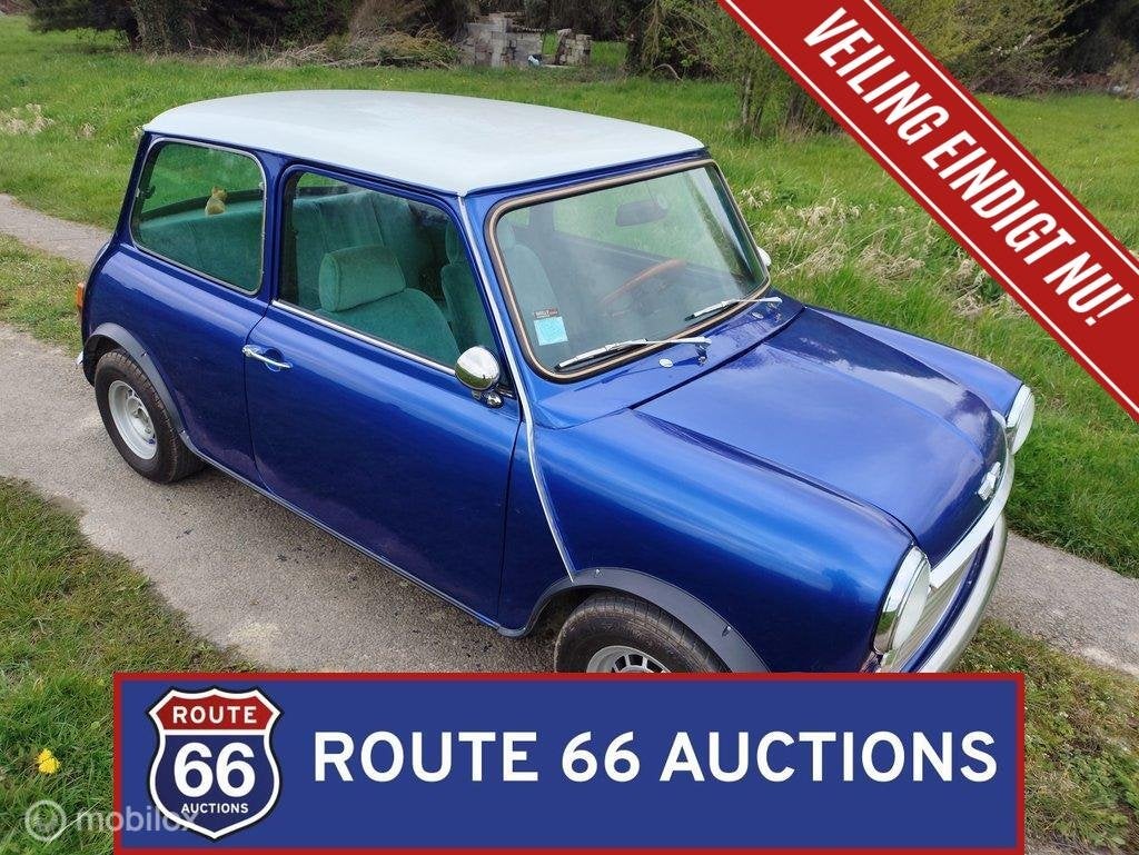 Austin Mini 1000 | 1983 | Route 66 Auctions, Auto's, Austin, Zwart, Bedrijf, Handgeschakeld