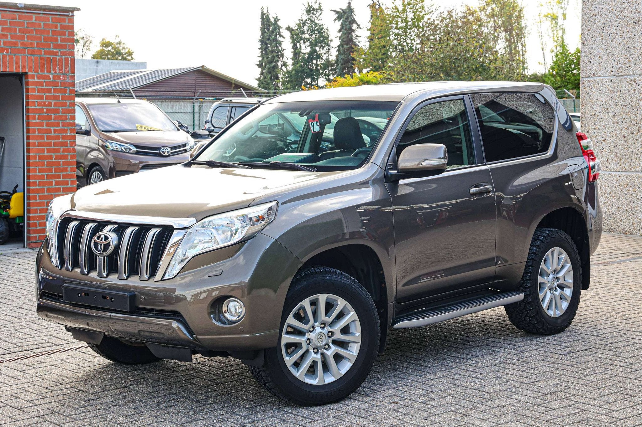 Toyota Land Cruiser AUTOMAAT*TREKGEWICHT-3000KG*ACHTERUITRIJ, Automaat, Gebruikt, 4 cilinders, Bruin