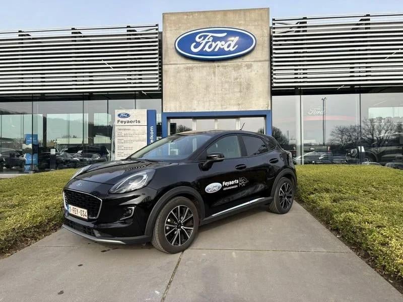 Ford Puma Ecoboost mHEV Titanium Design / DEMOWAGEN, Auto's, Stof, Bedrijf, SUV of Terreinwagen, 999 cc