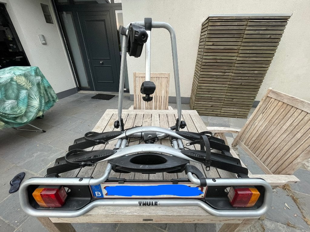 Thule fietsendrager EuroWay 945, Autos : Divers, Enlèvement, 2 vélos, Utilisé, Support d'attelage
