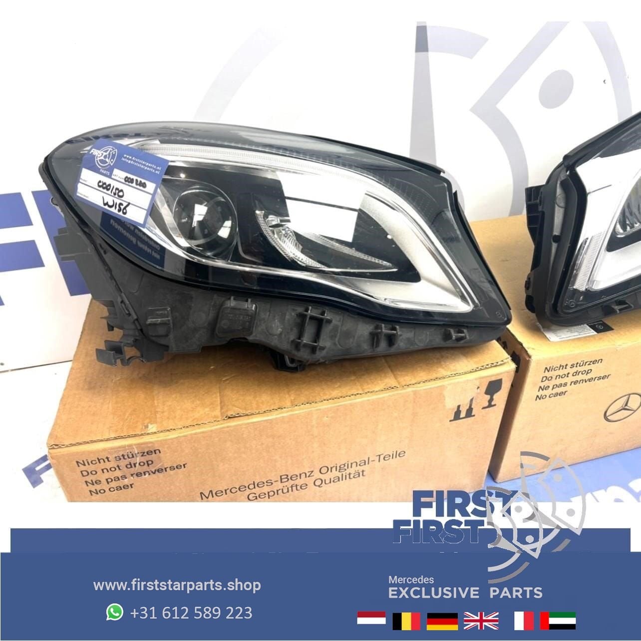W156 X156 GLA FACELIFT LED KOPLAMP RECHTS High Performance R, Utilisé, -, -, Enlèvement ou Envoi