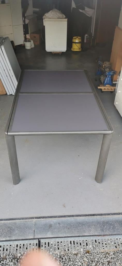 Table en verre avec allonges, Enlèvement