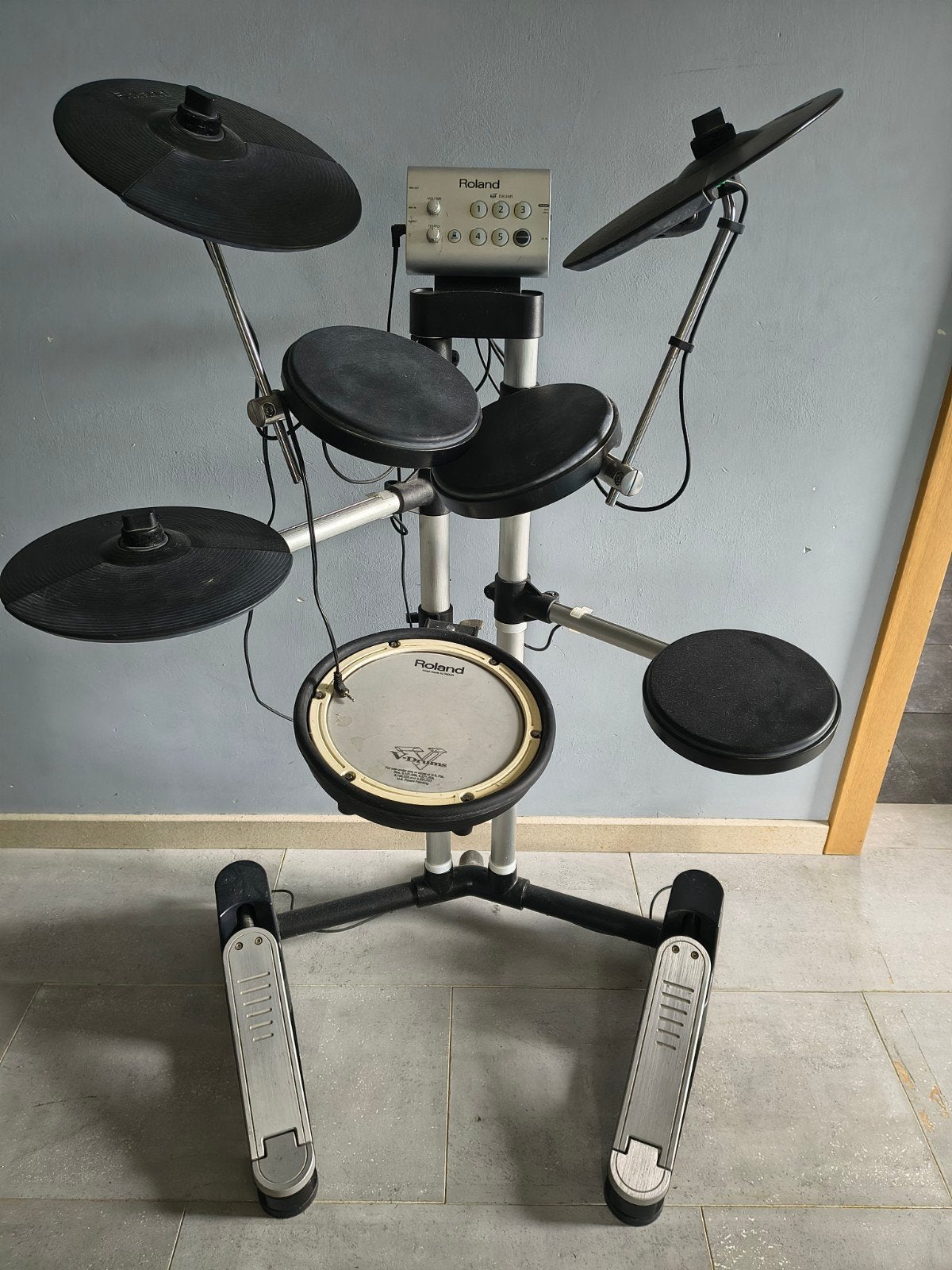 Roland HD-1 V-Drums Lite – Compact Elektronisch Drumst, Muziek en Instrumenten, Drumstellen en Slagwerk, Ophalen, Gebruikt, Roland