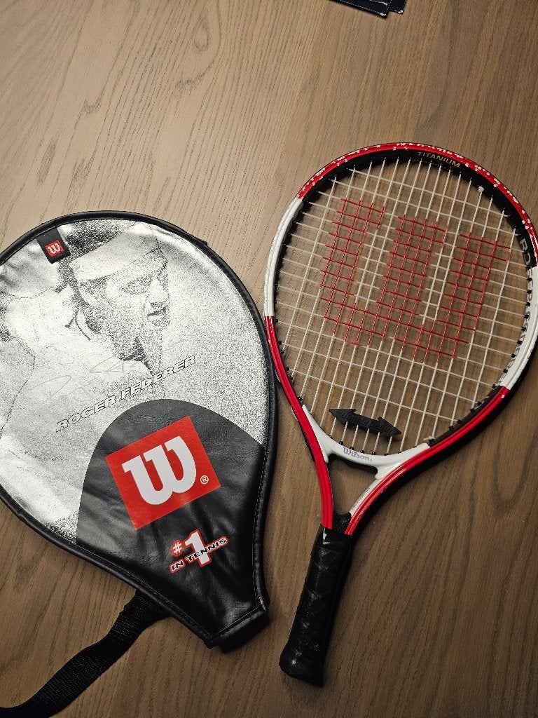 tennisracket kind, Enlèvement ou Envoi, Comme neuf, Raquette, Wilson