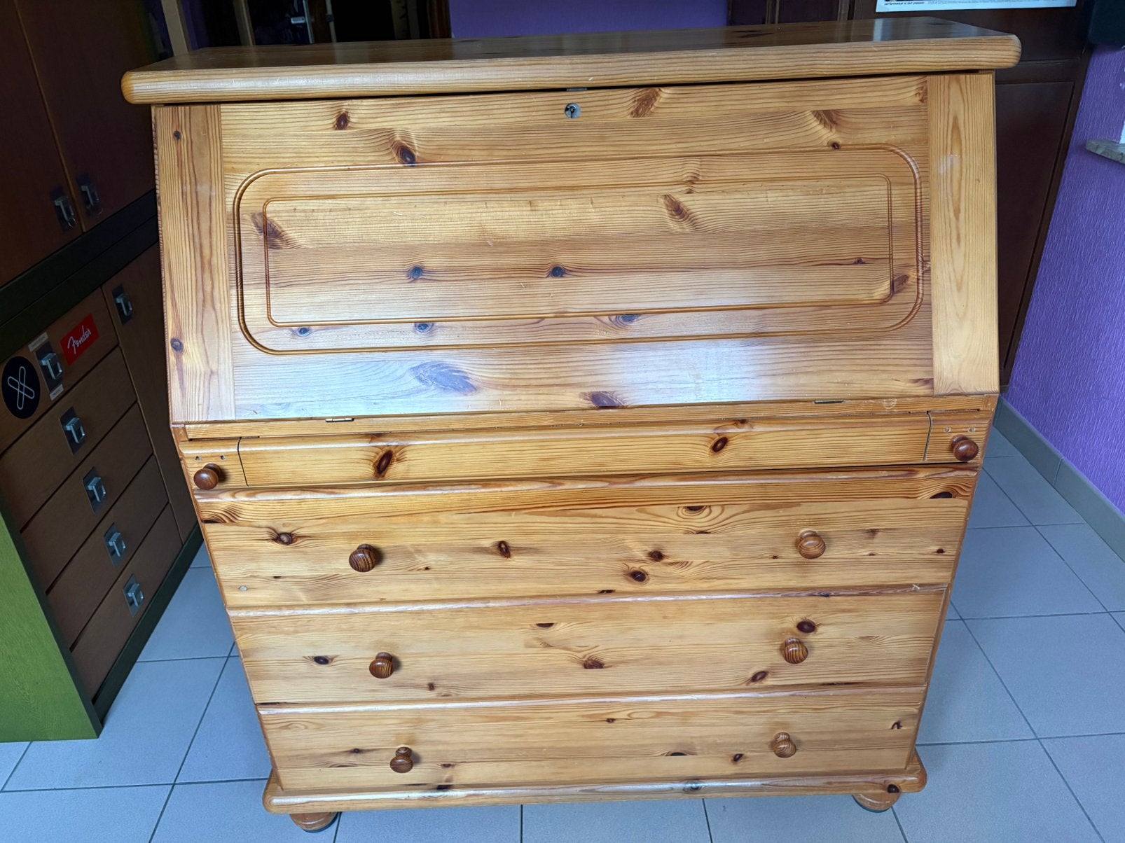 Secrétaire/ bureau bois, Maison & Meubles, Enlèvement, Utilisé